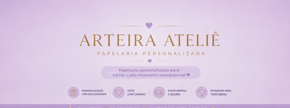 Capa de Arteira Ateliê | Personalizados