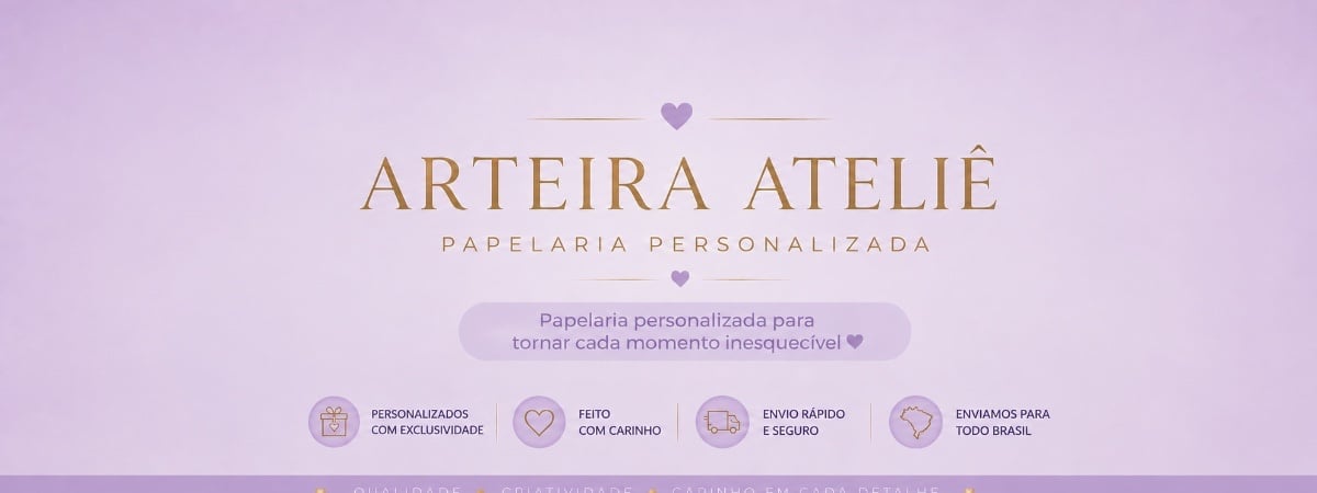 Capa de Arteira Ateliê | Personalizados
