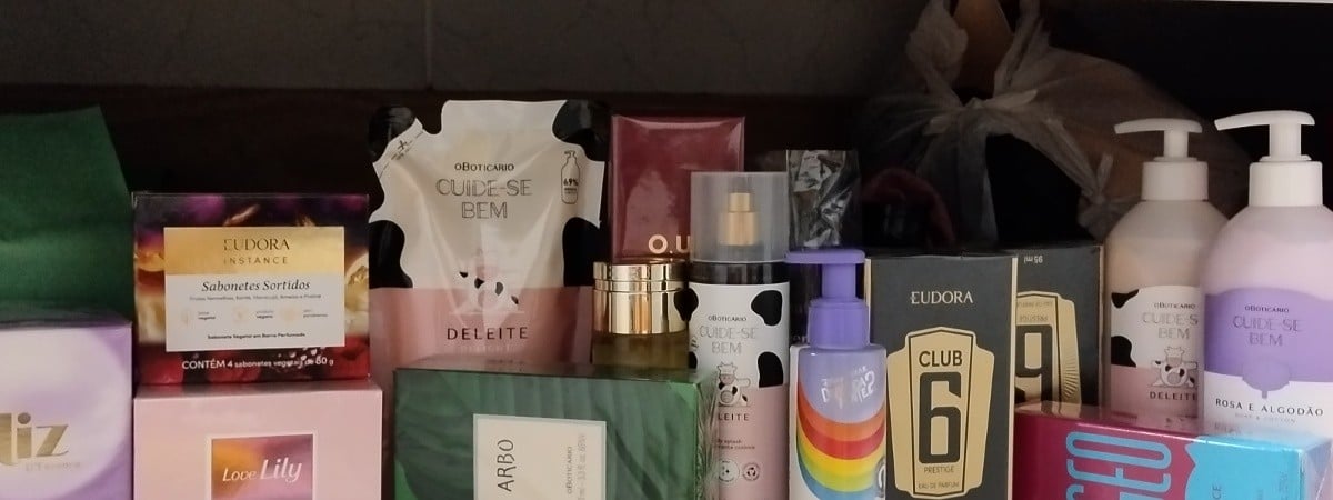 Capa de Elizangela perfumaria