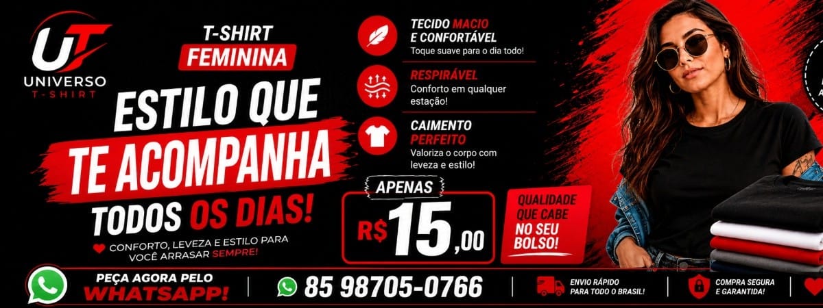 Capa de Universo T-shirt Oficial