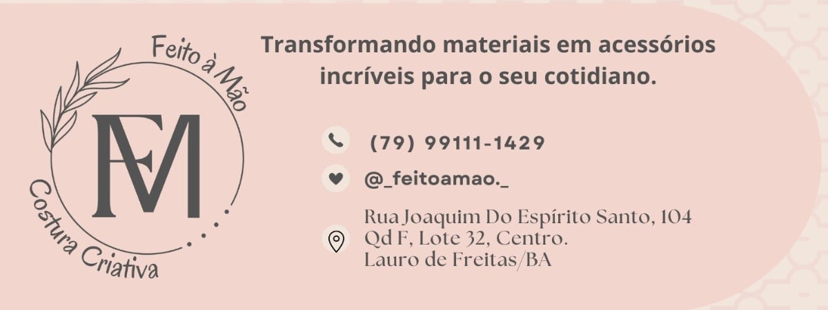 Feito à Mão Costura Criativa