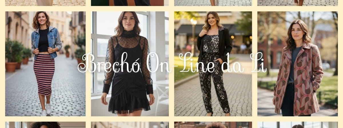 Capa de BRECHÓ ON-LINE DA LI