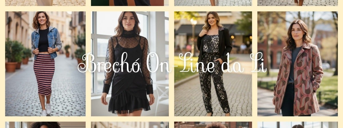Capa de BRECHÓ ON-LINE DA LI