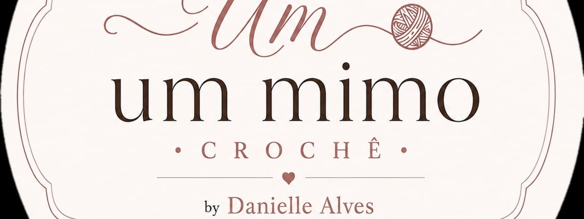 Capa de Um mimo crochê by Danielle Alves