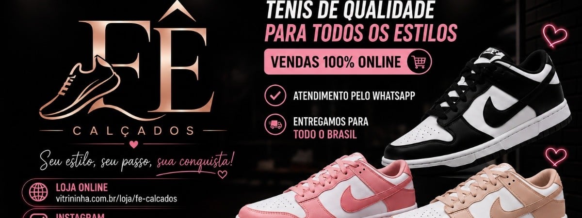 Capa de Fê Calçados