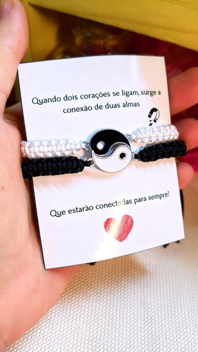 Pulseira Yin Yang✨☯️