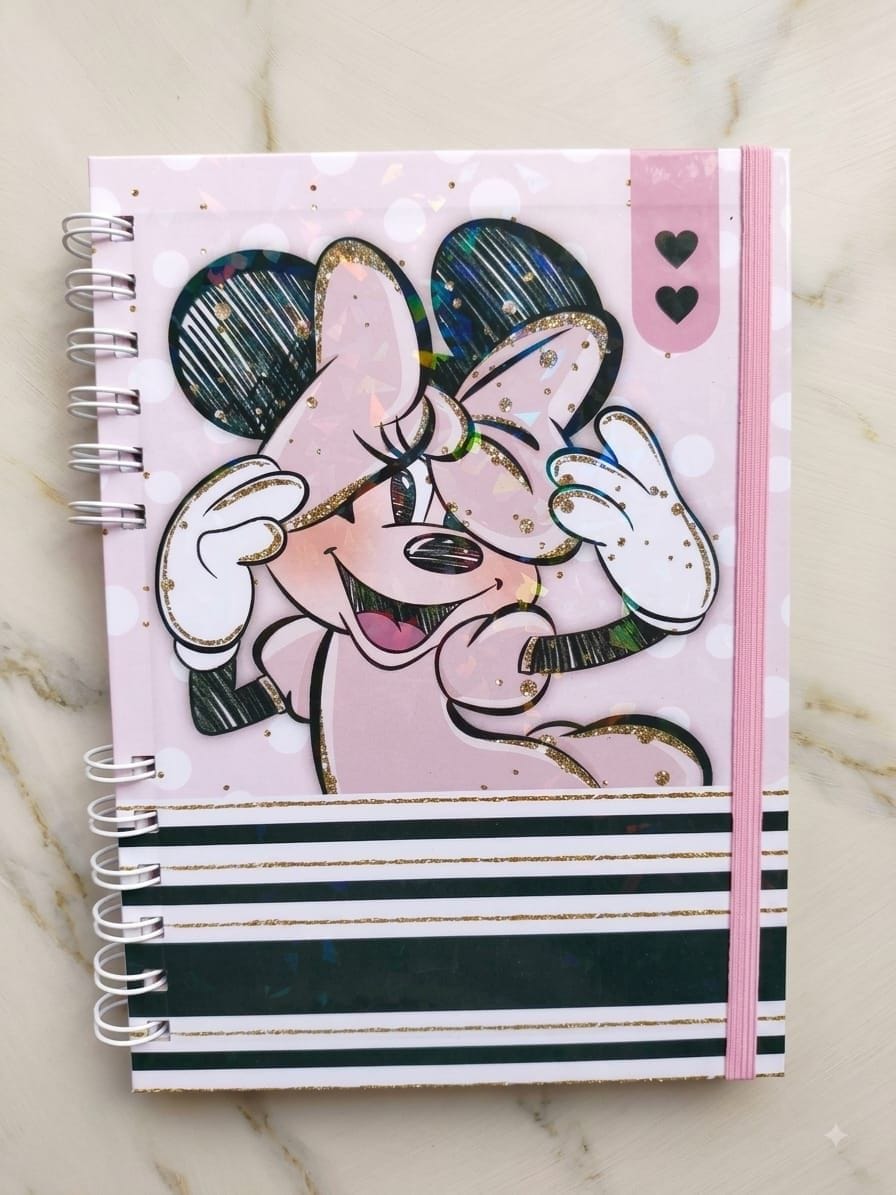 Caderno A5 com 80 folhas