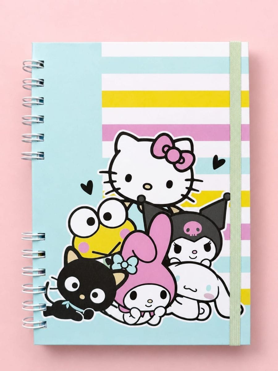 Caderno A5 com 80 folhas