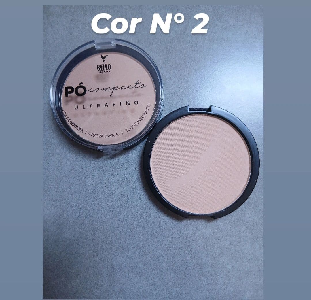 Pó compacto Ultrafino Bello Charme N° 2