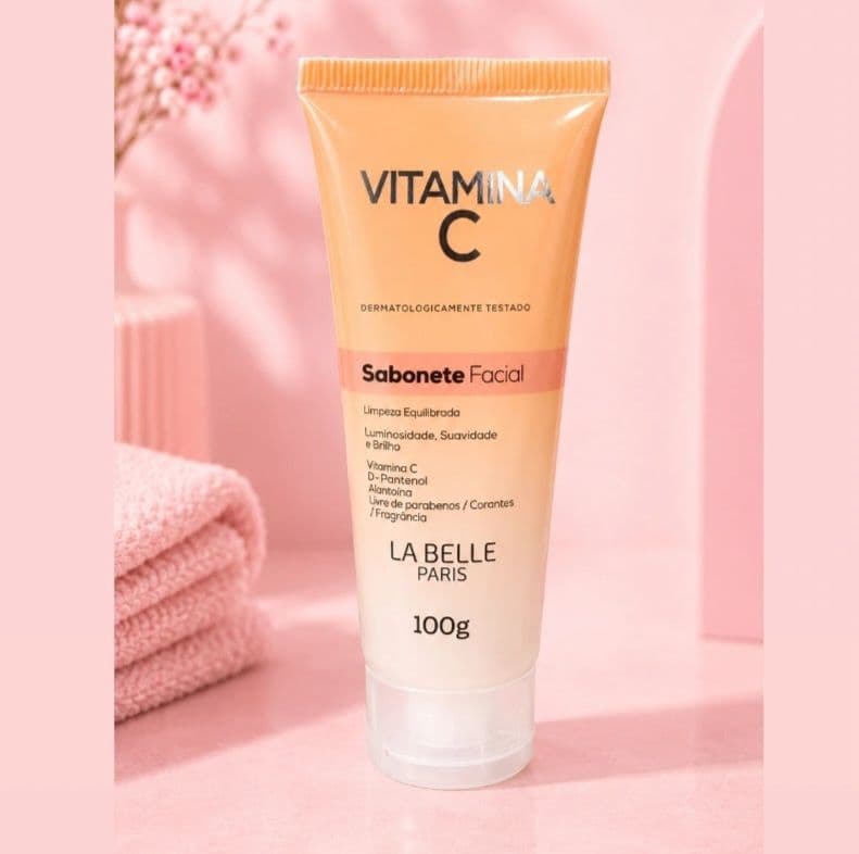 Sabonete Líquido Facial Vitamina C La Belle