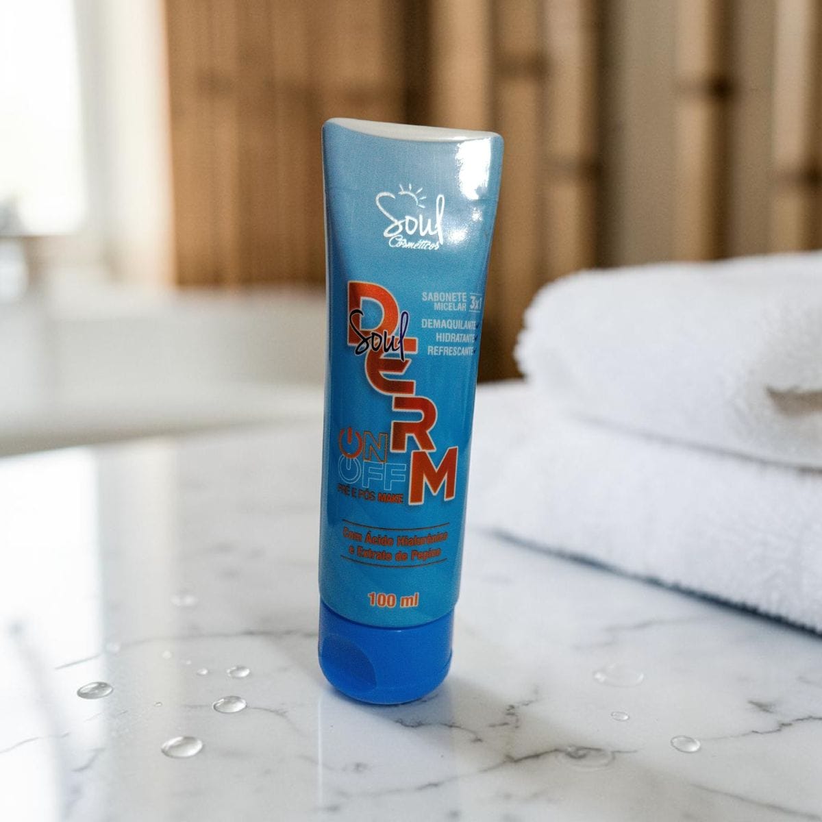 Sabonete líquido facial bisnaga