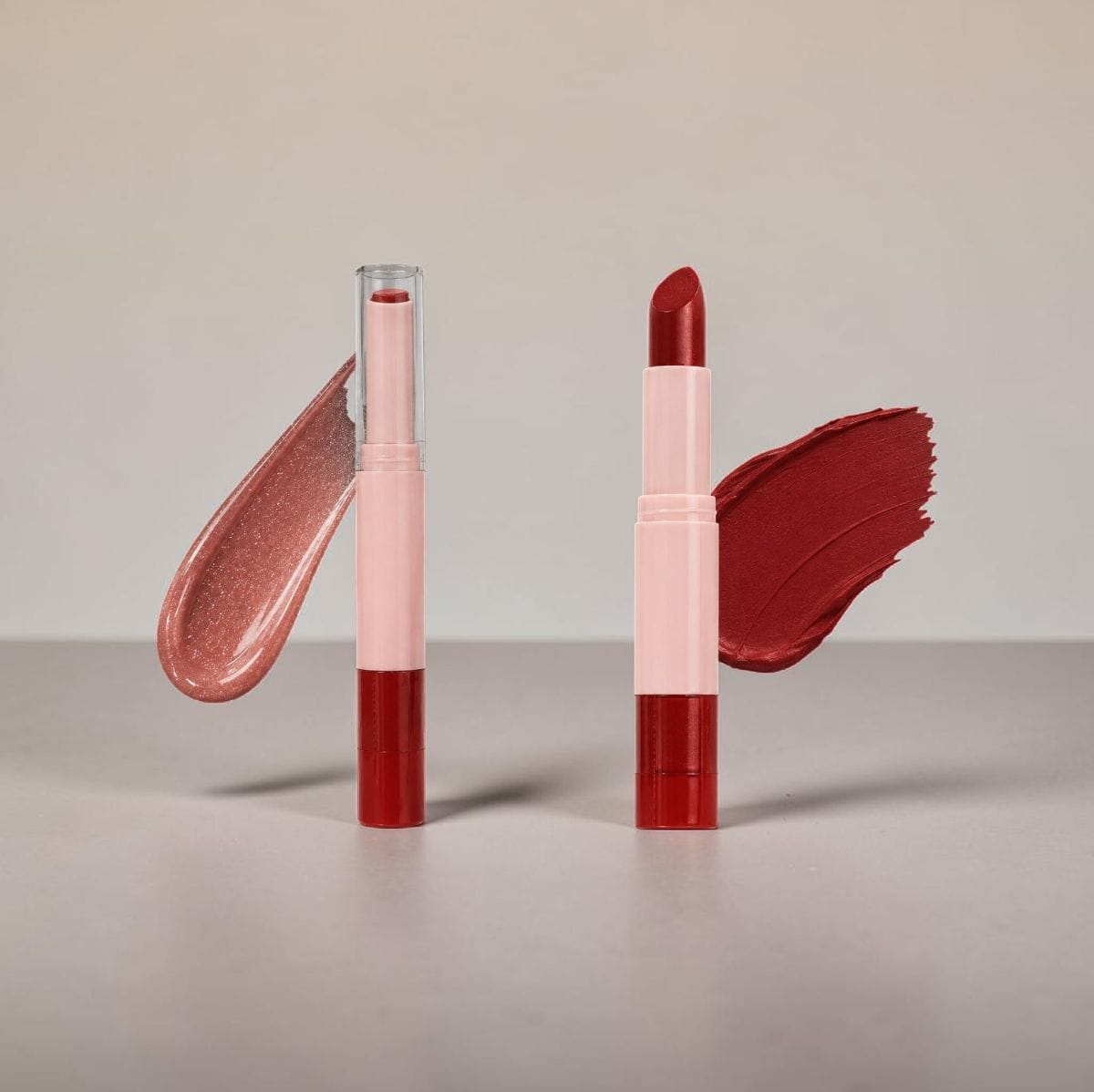 Batom e Gloss 2 em 1