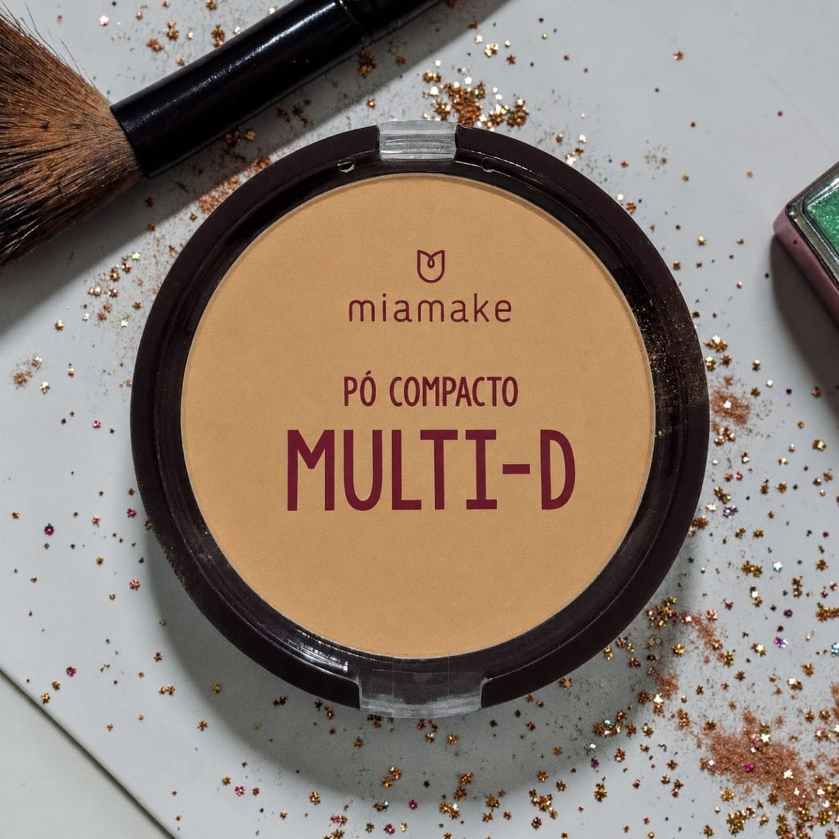 Pó compacto Miamake