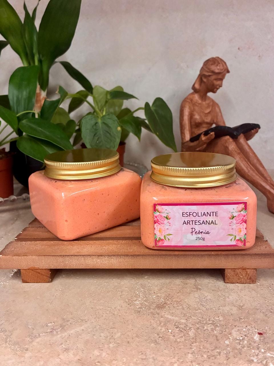 Esfoliante Artesanal de Peonia