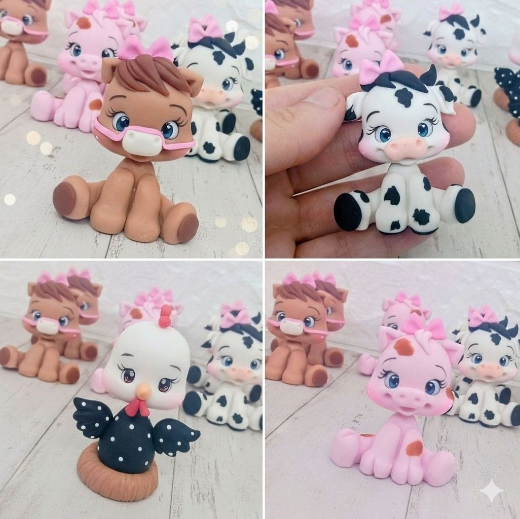 Aplique tema fazendinha