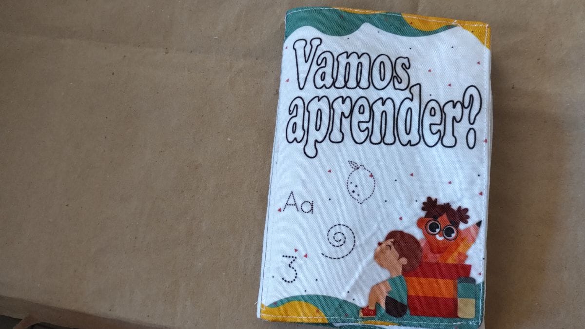 Livro Estampado Pinta e Lava