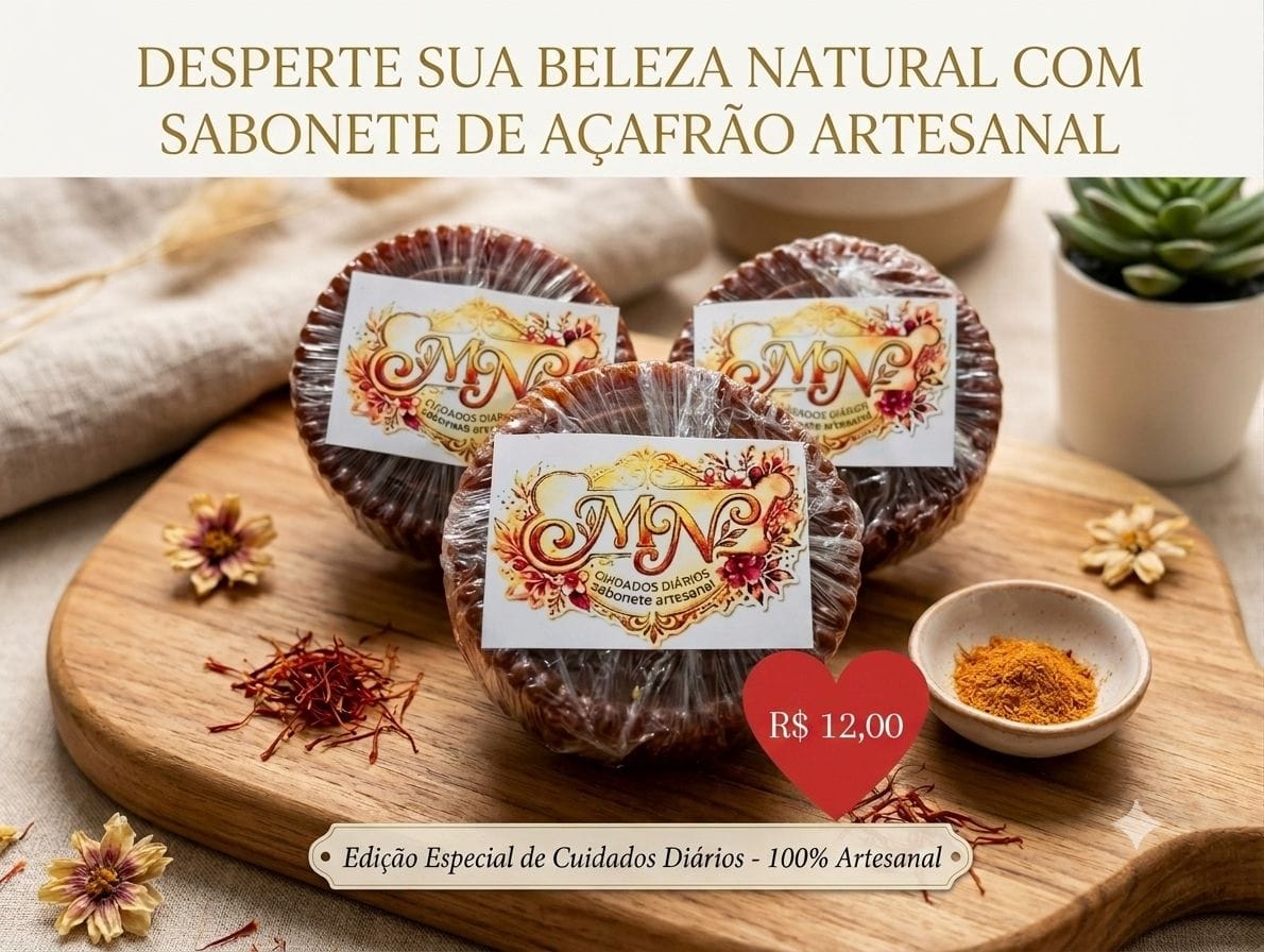 Sabonete de açafrão