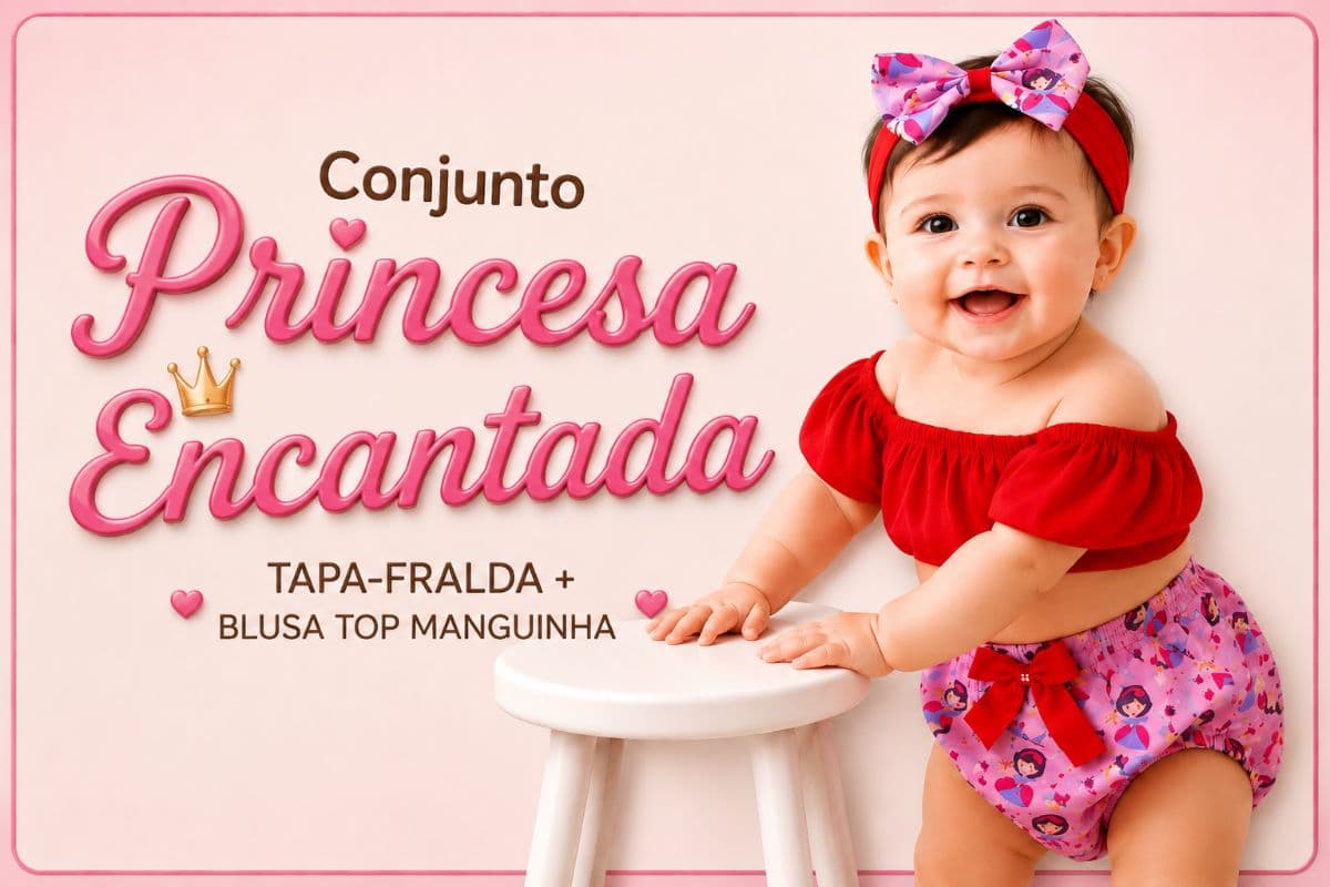 Conjunto Princesa Encantada