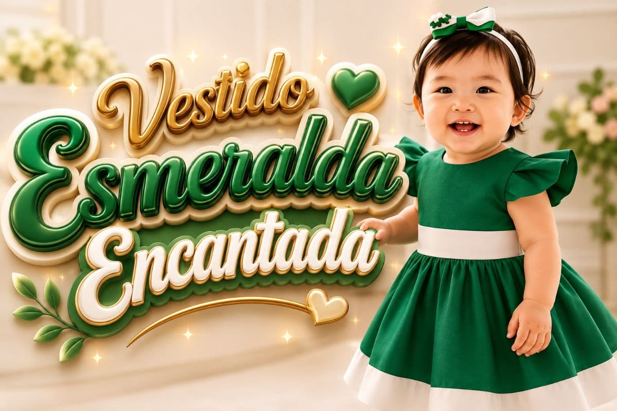 VESTIDO ESMERALDA ENCANTADA