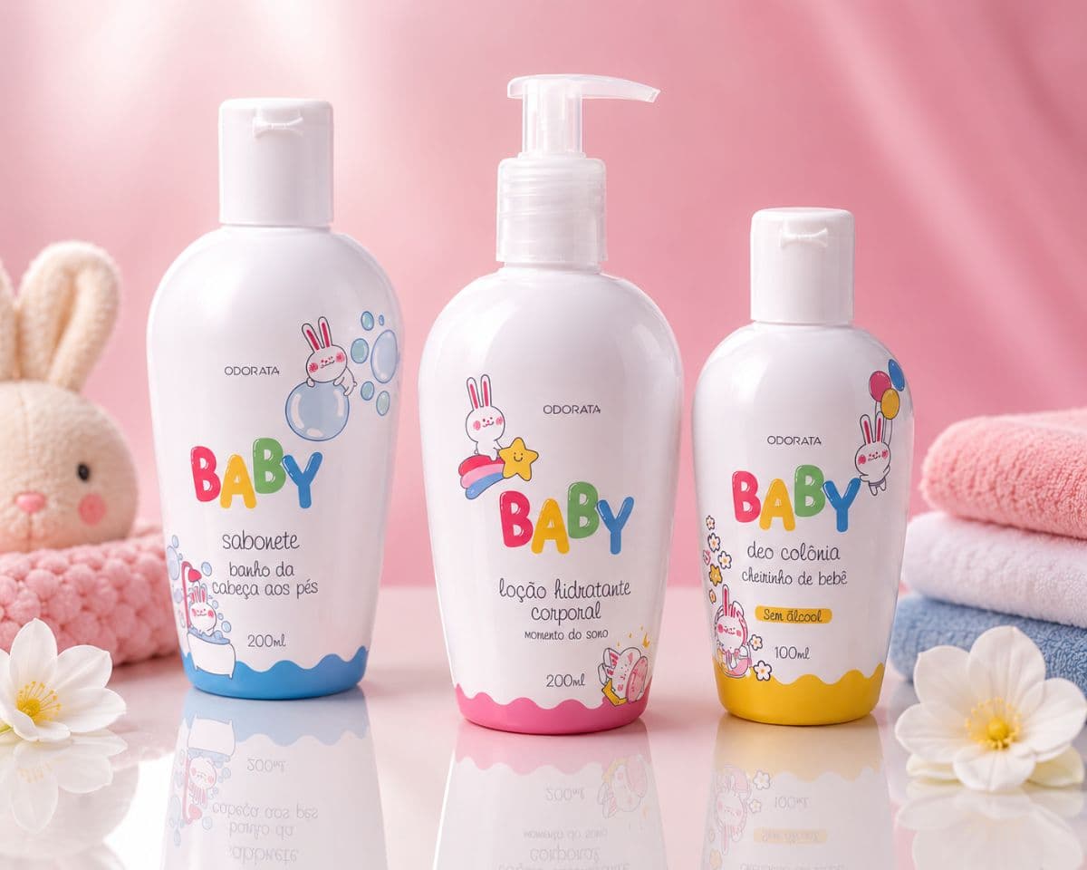 Combo Linha Baby Odorata