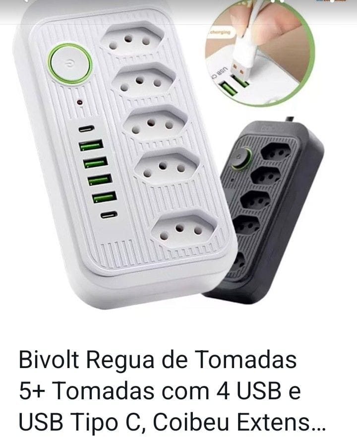 Régua de tomada