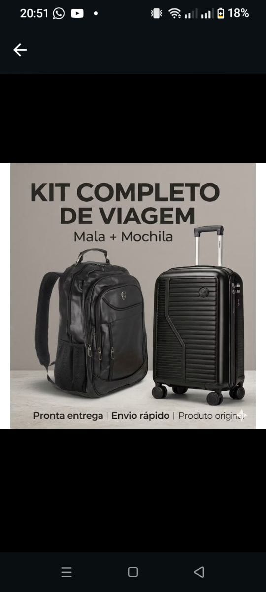 Mala +mochila