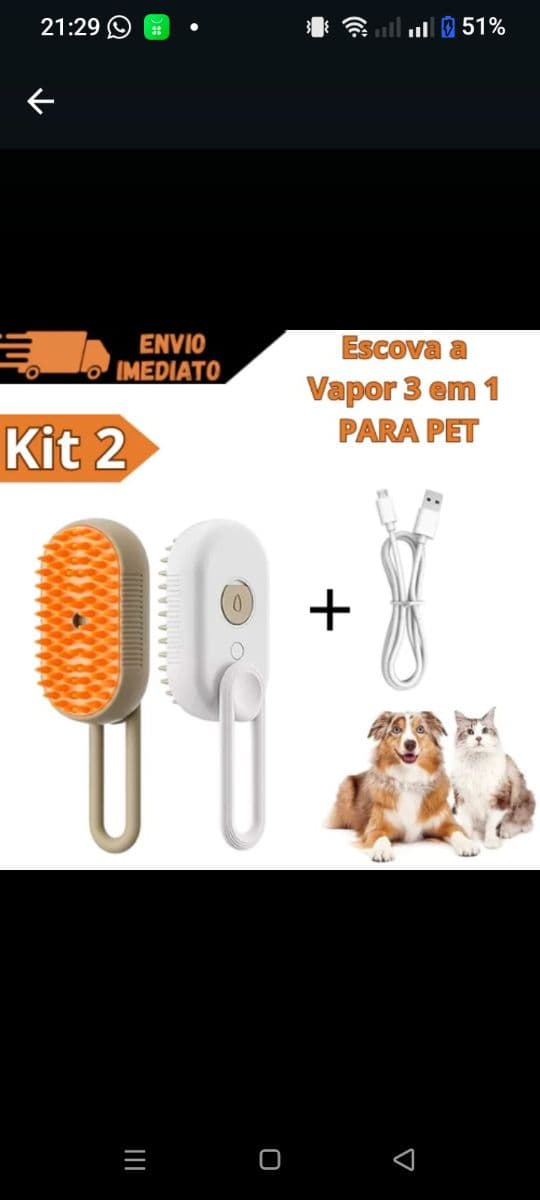Escova 3 eh 1