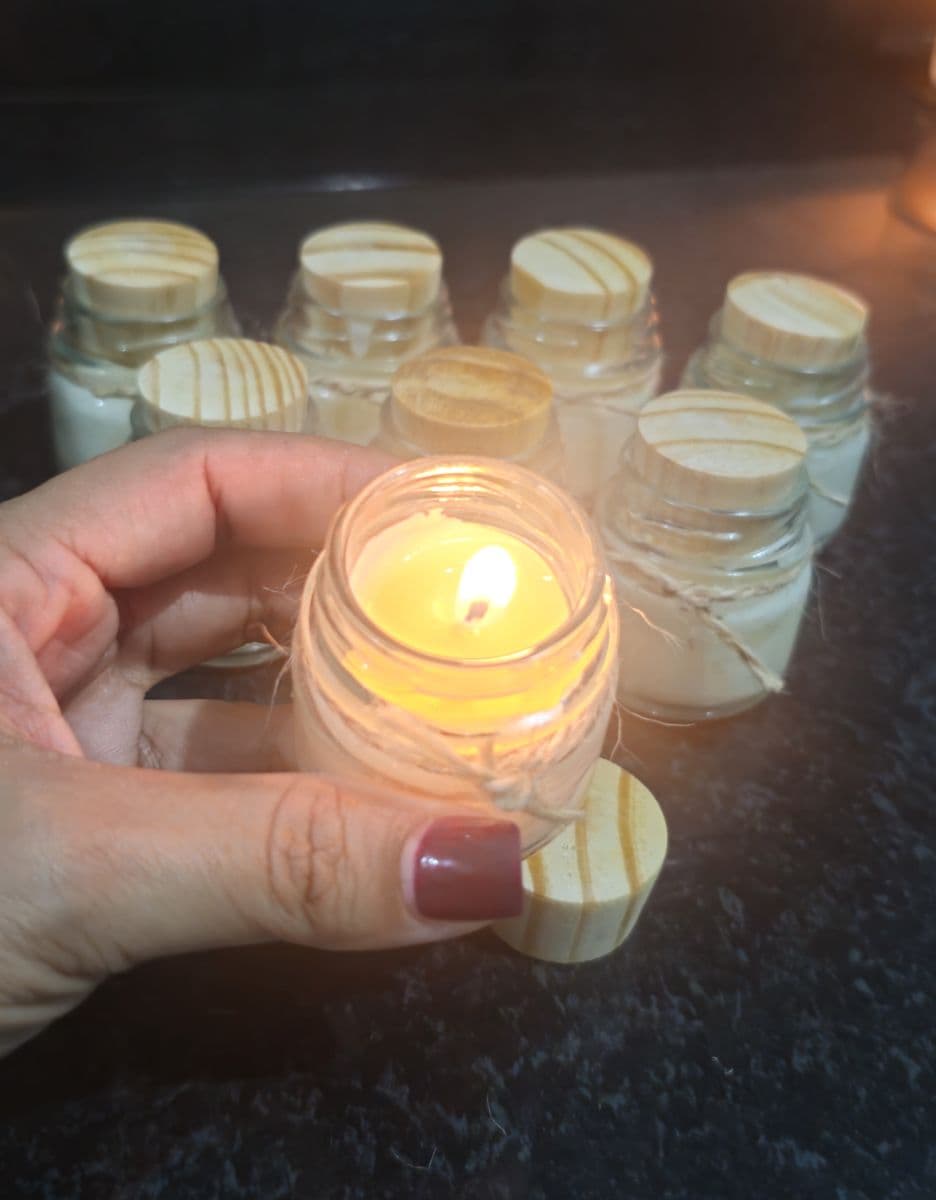 Vela aromática potinho