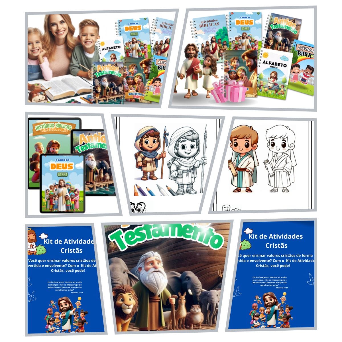 950 ATIVIDADES BIBLICAS INFANTIL