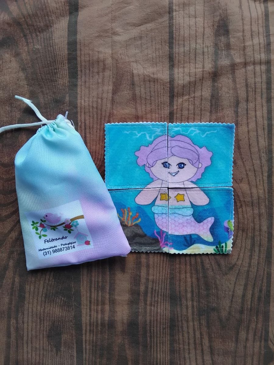 Kit Mini card sereia