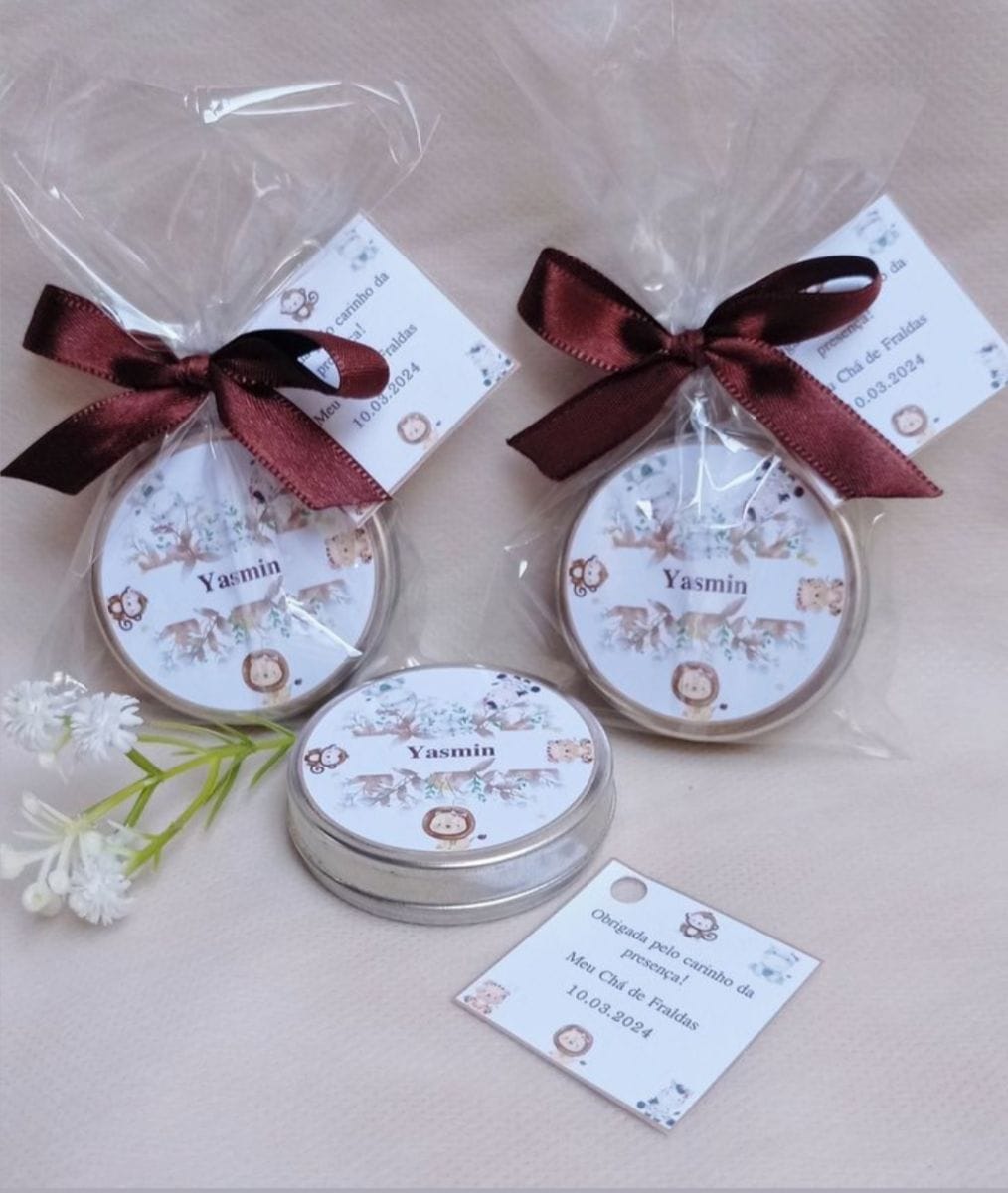 Mini velas Aromáticas Latinha