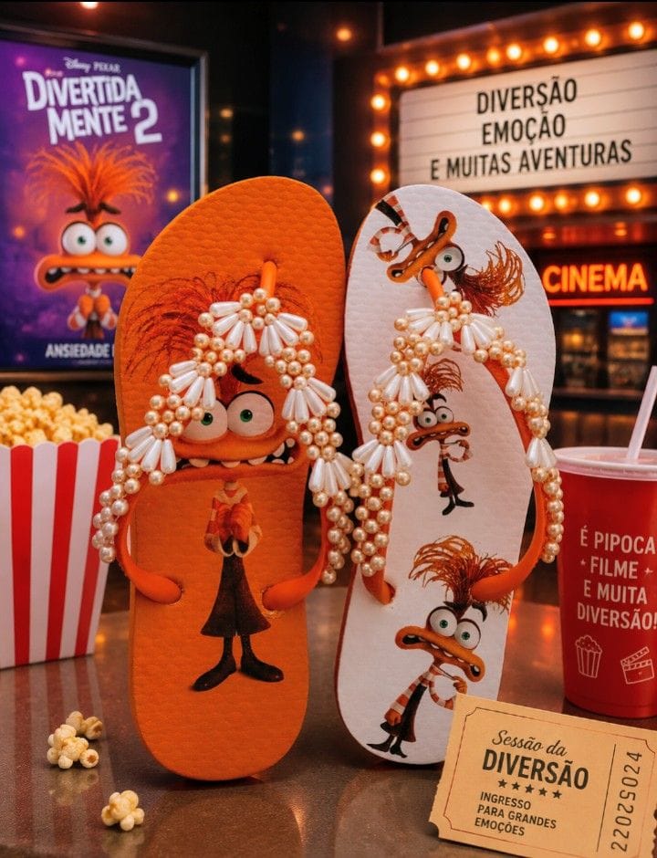 Chinelo Personalizado/ divertidamente