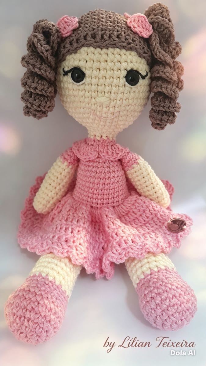 Boneca amigurumi