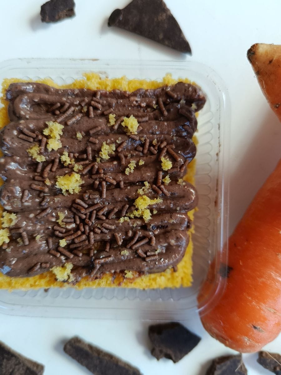 Cenoura com chocolate