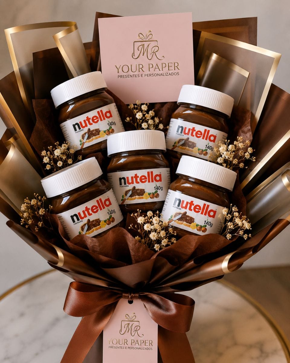 Buquês de Nutella