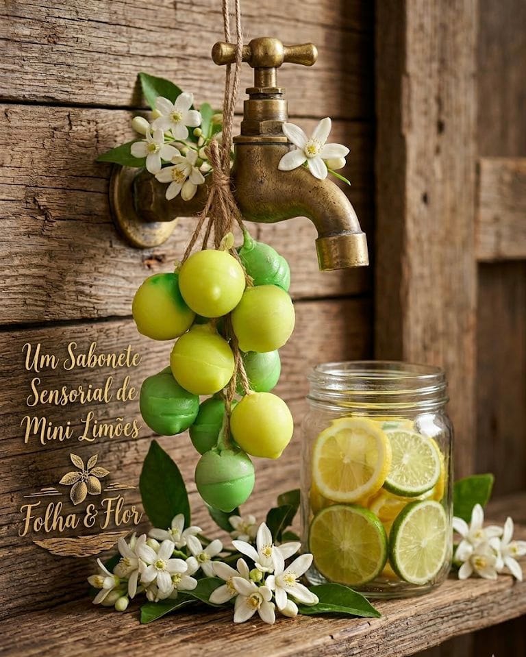 Sabonetes cachos de frutas hidratantes