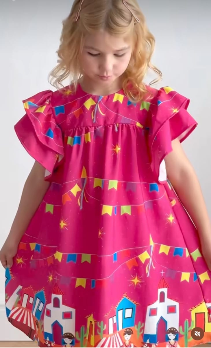 Vestido lindíssimo festa junina