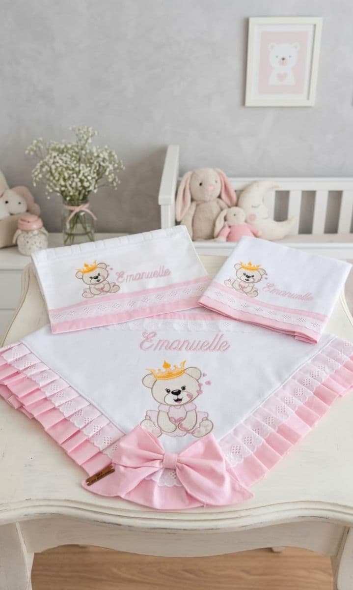 Kit de manta e fraldas