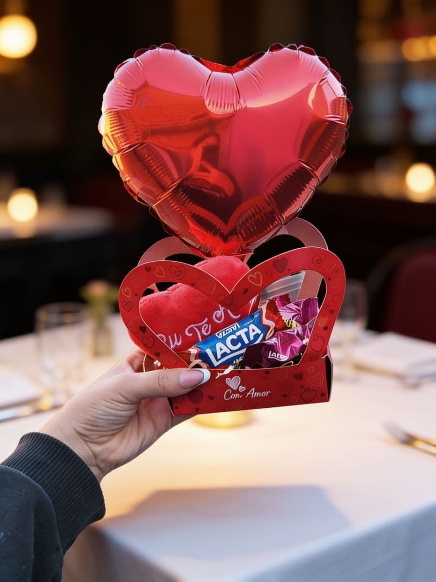 Presente romântico “Com Amor”