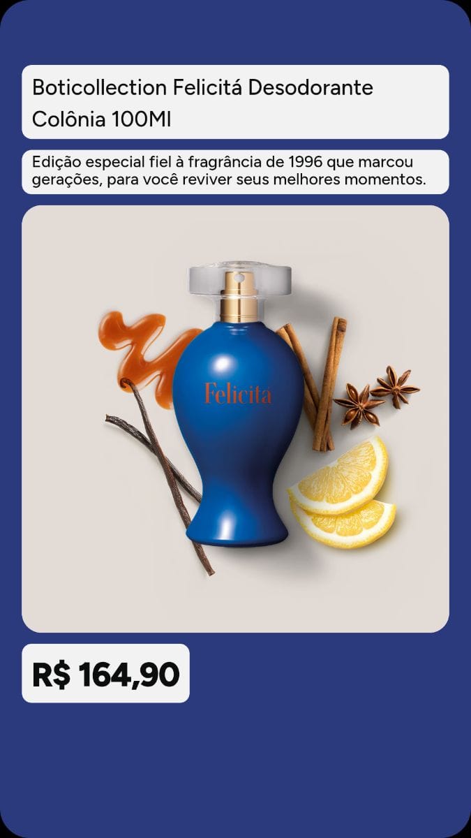 Perfume felicita
