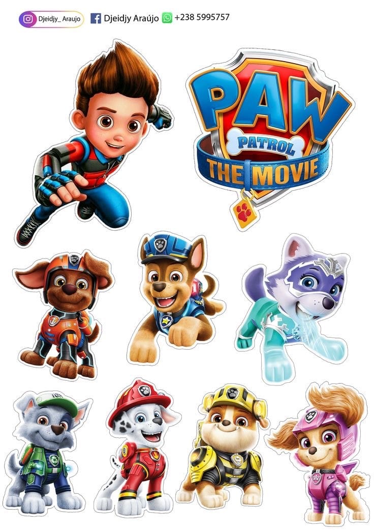 Topo de bolo Simples