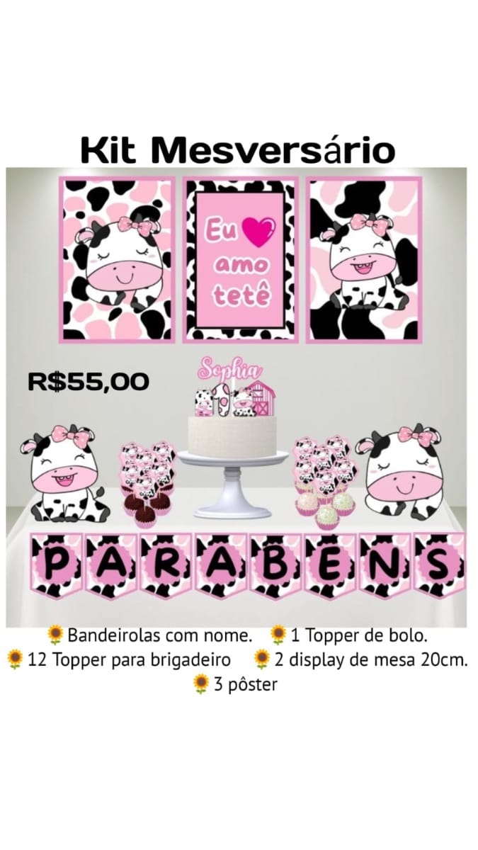 Kit Mêsversário