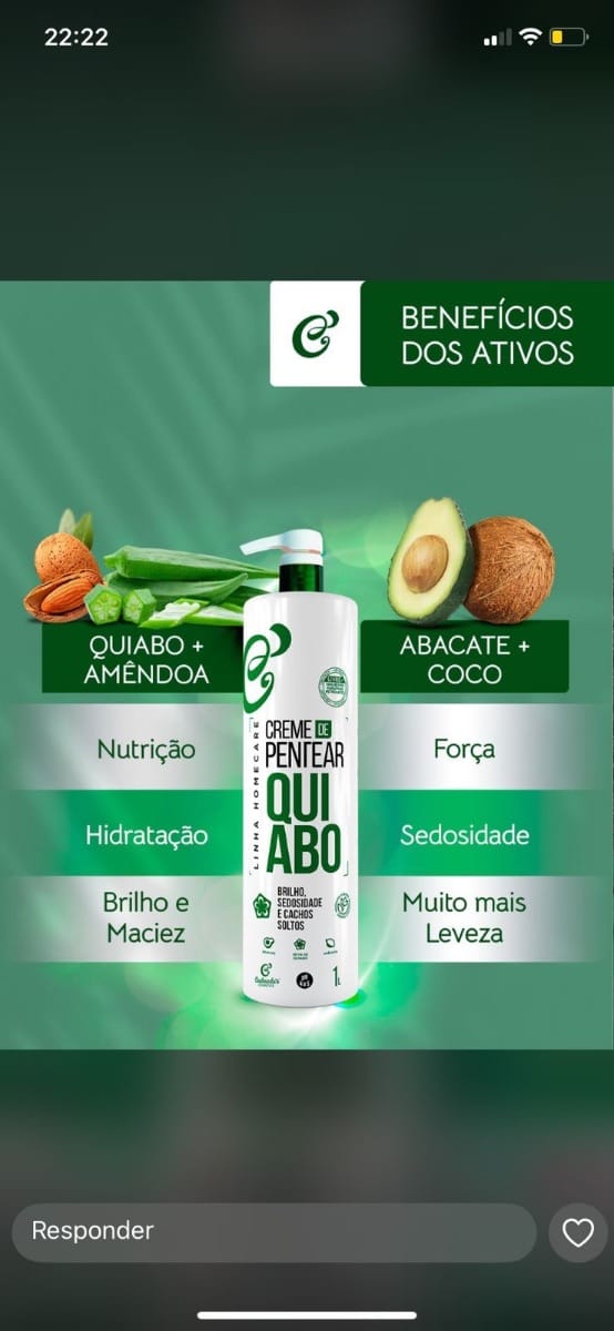 Creme quiabo 1 kg