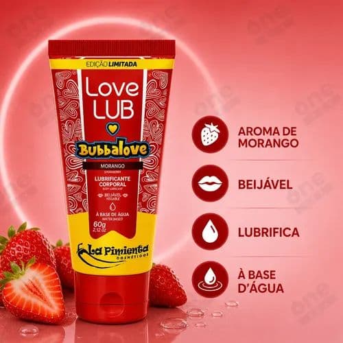 Lubrificante Morango