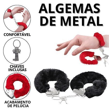Algemas de pelúcia