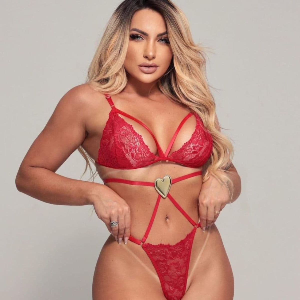 Lingerie coração
