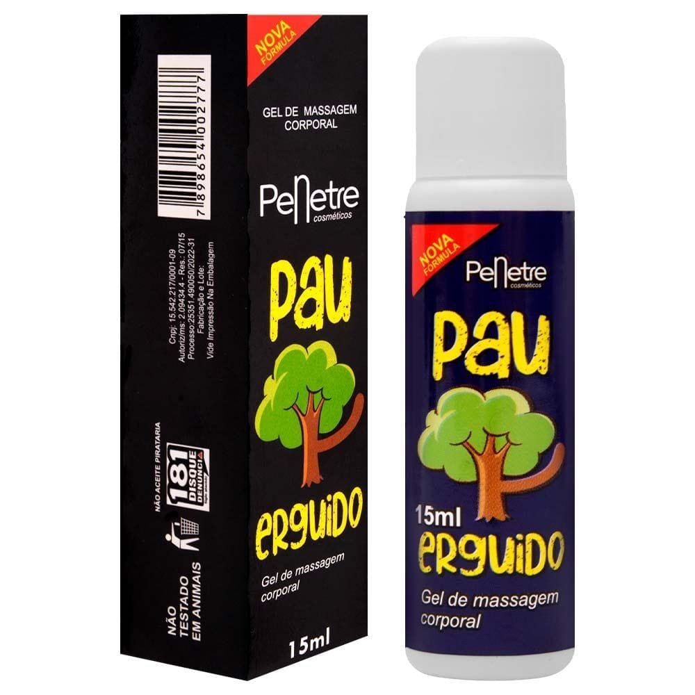 Gel lubrificante ereção