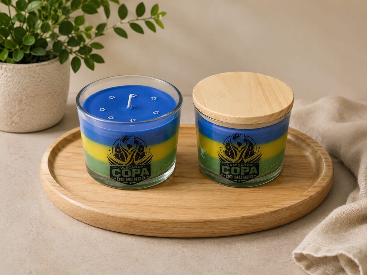 Coleção Nuhra Copa do Mundo velas Aromaticas