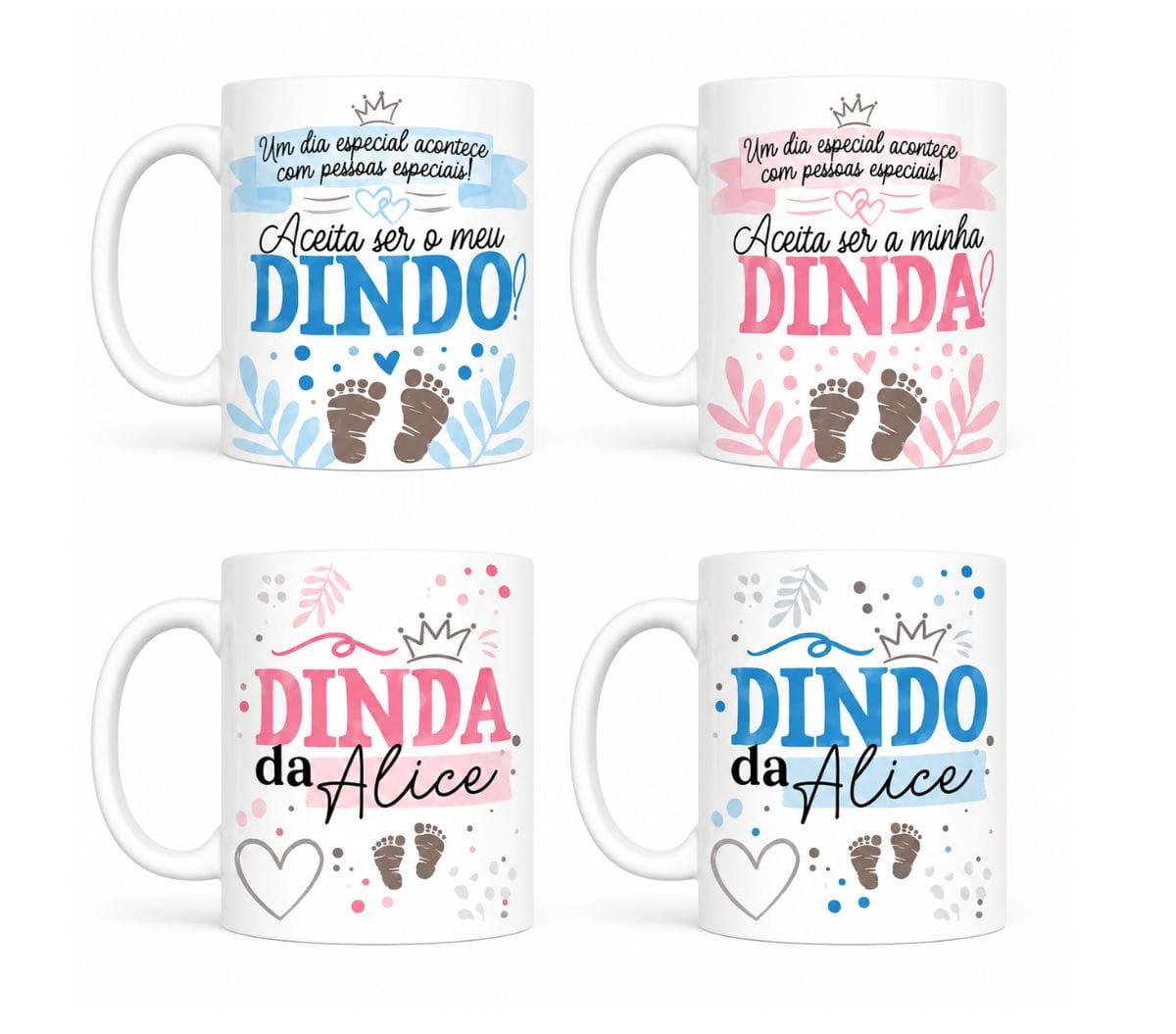 Caneca porcelana