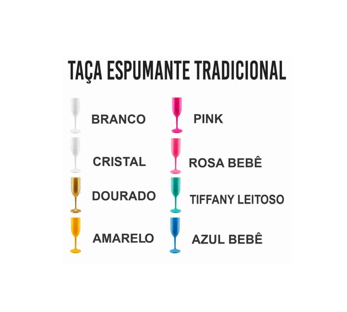 Taça Champanhe (ped. min. 10 un.)